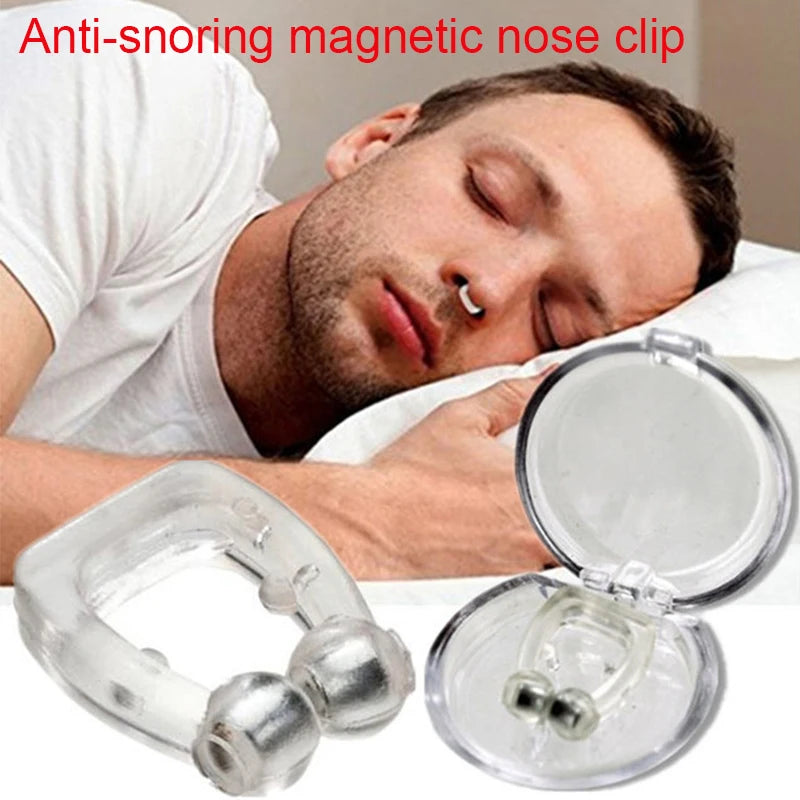 Snoring Nose Clip Anti-Snoring Corrector Snore Prevention Gadget Anti-Snore Device Elimination Nose Clip Men's Sleep Night