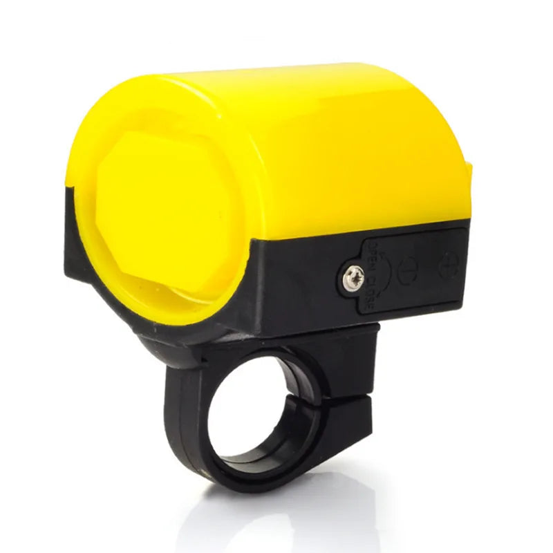 Bicycle Electric Horn Black ABS USB Rechargeable Bicycle Cycling Bell Speaker Bicycle Riding Equipment Super Loud