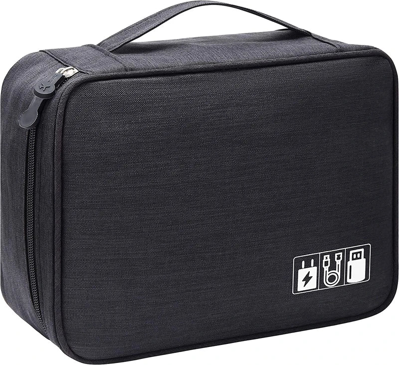 Portable Digital Storage Bag USB Gadget Waterproof Cable Organizer Pouch Electronics Devices Accessories Digitals Pack Supplies