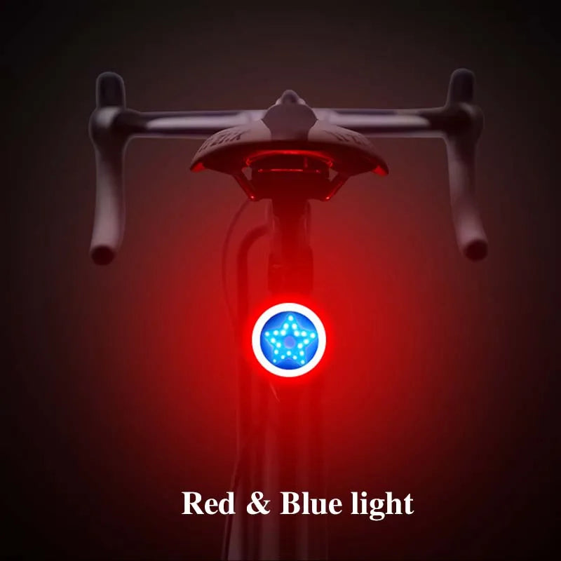 Night Ride Bicycle Taillight Bicycle Light Charging Mountain Lights Road Bike Ride Creative Taillight Equipment