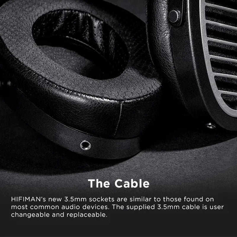 Hifiman Edition XS Headphones Stealth Magnets Planar Magnetic Earphones Full-Size Over-Ear Open-Back Hifi Earbuds Nano Diaphragm