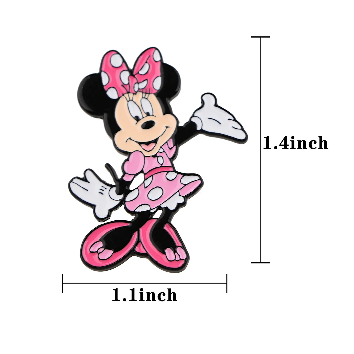 YQ556 Mickey Mouse Enamel Pin Funny Brooch Cartoons Badge for Bags Jeans Hoodies Denim Lapel Pin Jewelry Kids Best Gift