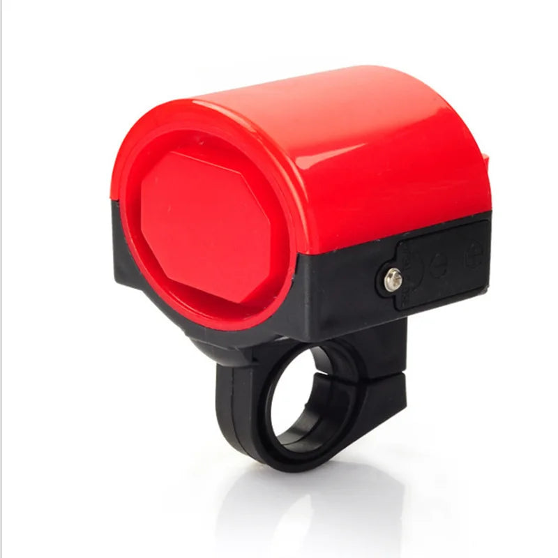 Bicycle Electric Horn Black ABS USB Rechargeable Bicycle Cycling Bell Speaker Bicycle Riding Equipment Super Loud