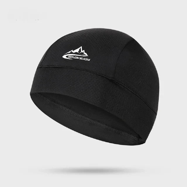 Hat Mesh Fabric Quick Dry Cycling Cap Motorcycle Helmet Liner Bike Summer Riding Anti-Sweat Hat Cycling Equipment