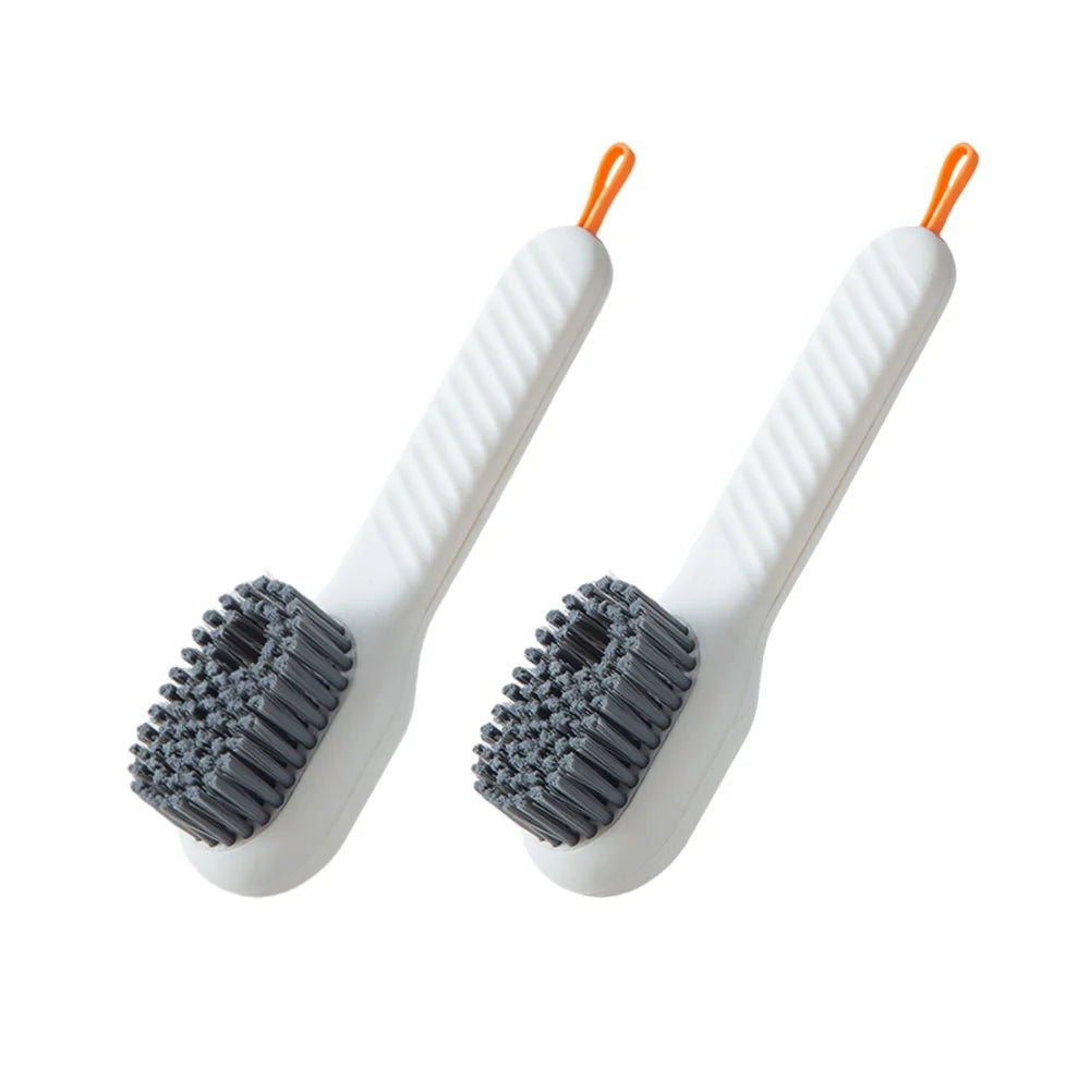 Automatic Liquid Adding Cleaning Brush Gadget Set Multifunctional Liquid Shoe Brush Household Soft Bristle Cleaning Brush Kit