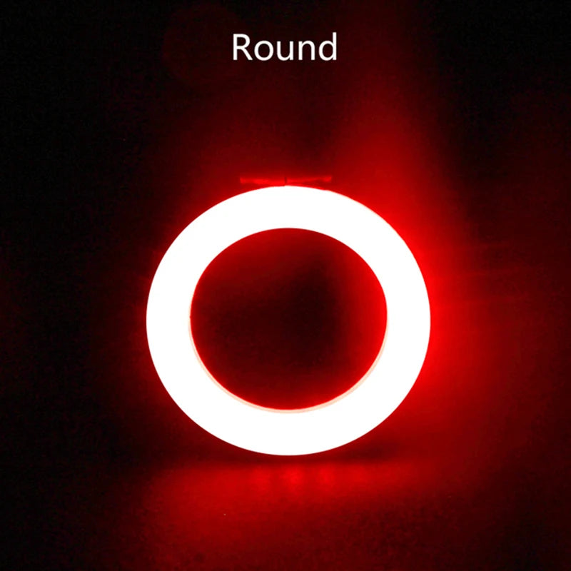 Night Ride Bicycle Taillight Bicycle Light Charging Mountain Lights Road Bike Ride Creative Taillight Equipment