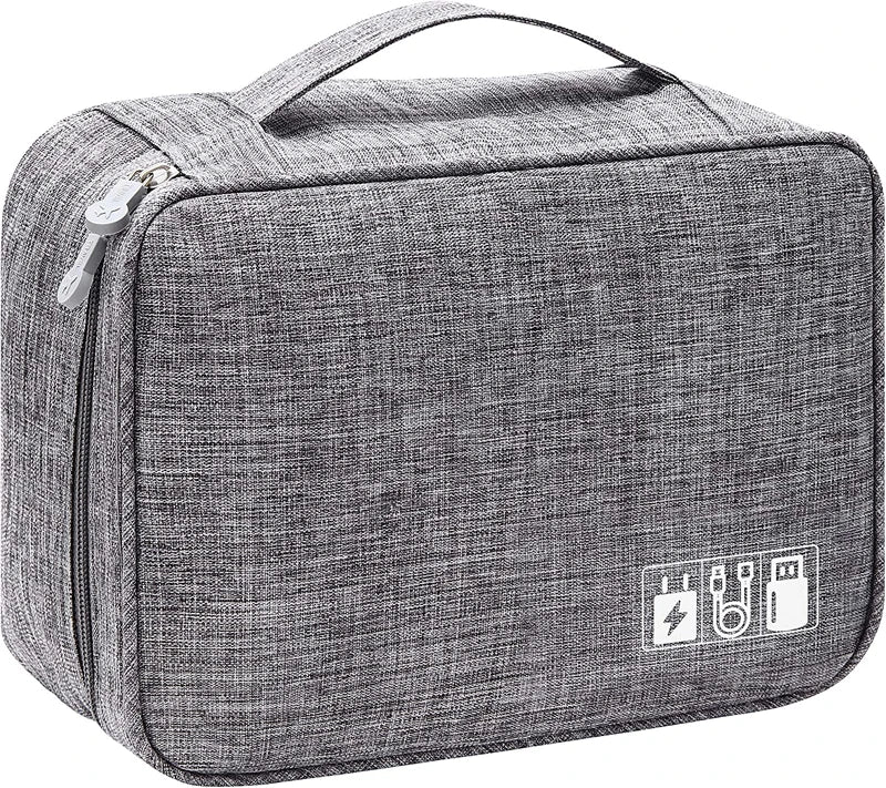Portable Digital Storage Bag USB Gadget Waterproof Cable Organizer Pouch Electronics Devices Accessories Digitals Pack Supplies