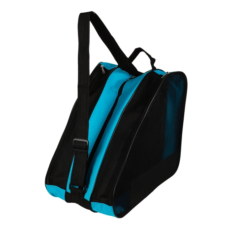 Portable Roller Skates Bag Ice Skating Bag Large Capacity Breathable Kids Inline Skates Bag Skates Storage Bag Skating Shoes Bag
