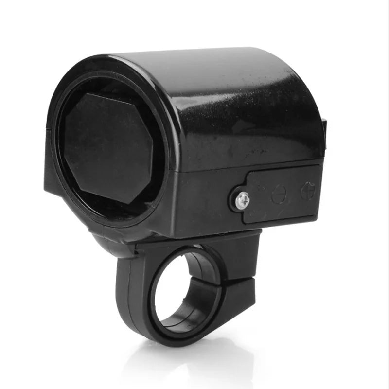 Bicycle Electric Horn Black ABS USB Rechargeable Bicycle Cycling Bell Speaker Bicycle Riding Equipment Super Loud