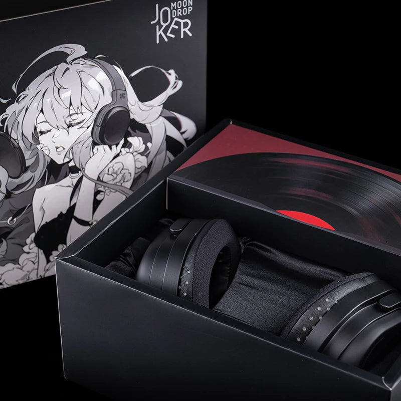 MOONDROP JOKER Headphone Professional Monitoring Closed-back Dynamic Full-size Headset with 3.5mm Stereo Plug