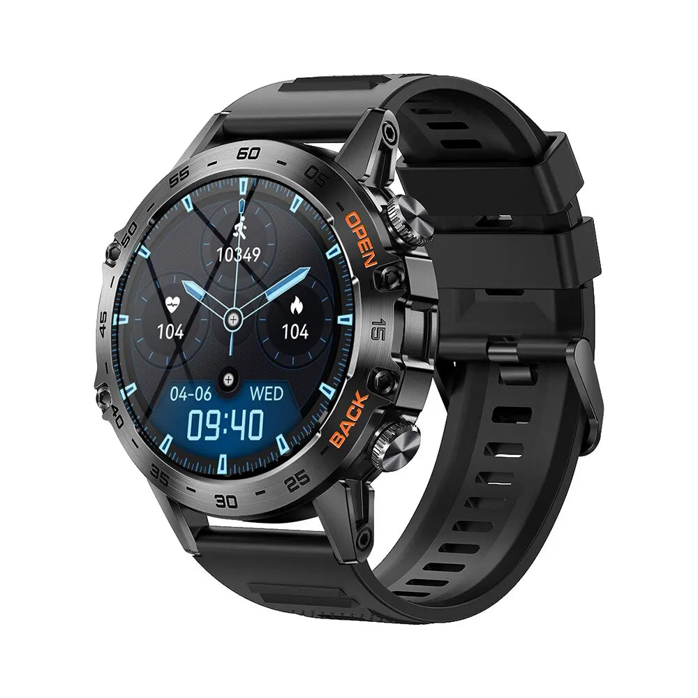 MEVADEN Steel 1.39 Bluetooth Call Smart Watch Men Sports Fitness Tracker Watches IP67 Waterproof Smartwatch for Android IOS MD52