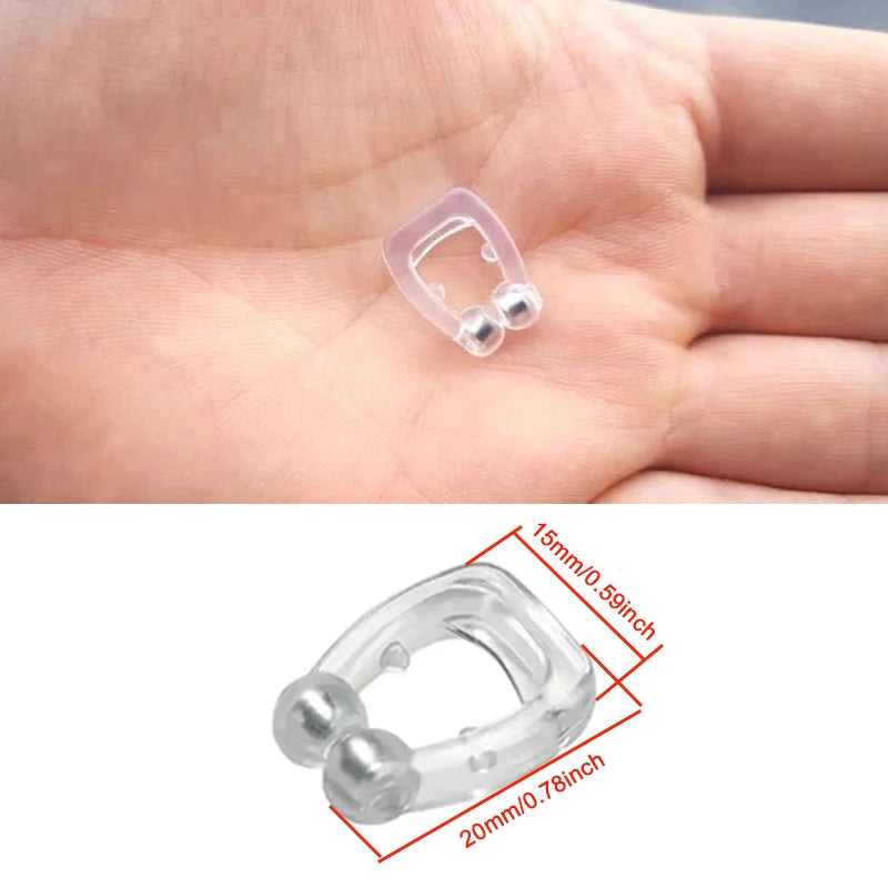 Anti Snoring Corrector Snore Prevention Gadget Womens Anti Snore Device Snore Elimination Nose Clip Mens Sleep Night