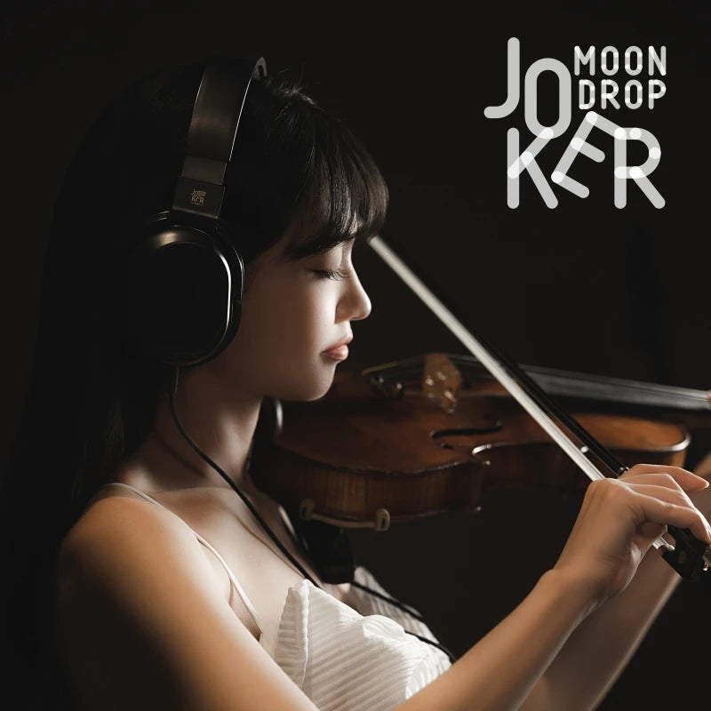 MOONDROP JOKER Headphone Professional Monitoring Closed-back Dynamic Full-size Headset with 3.5mm Stereo Plug