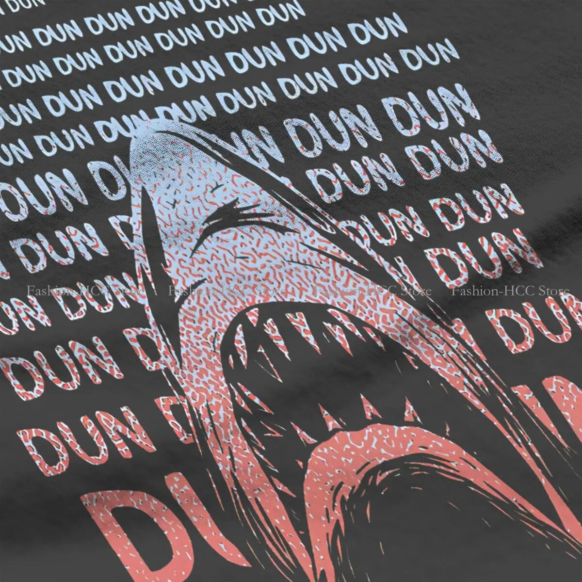 Jaws Theme Swimming Style Polyester TShirt Shark Wild Animal Comfortable Creative Graphic T Shirt Stuff