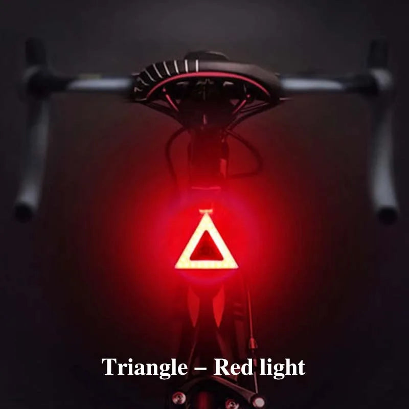 Night Ride Bicycle Taillight Bicycle Light Charging Mountain Lights Road Bike Ride Creative Taillight Equipment