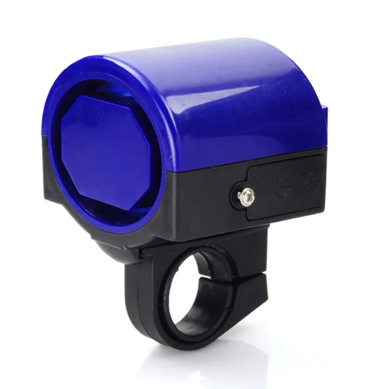 Bicycle Electric Horn Black ABS USB Rechargeable Bicycle Cycling Bell Speaker Bicycle Riding Equipment Super Loud