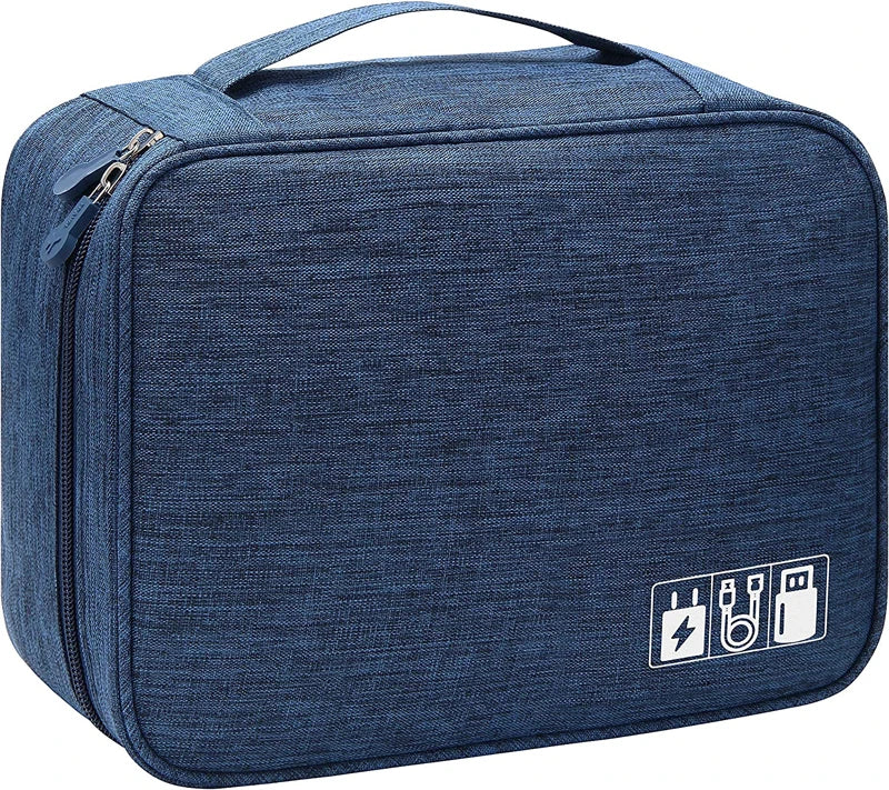 Portable Digital Storage Bag USB Gadget Waterproof Cable Organizer Pouch Electronics Devices Accessories Digitals Pack Supplies
