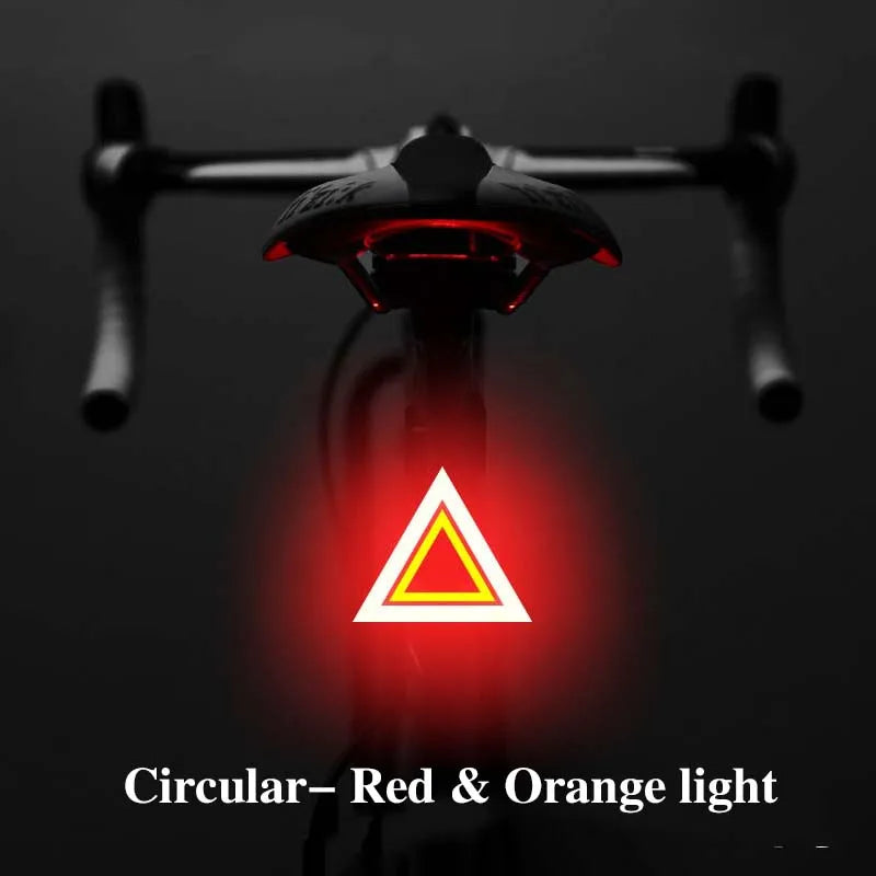Night Ride Bicycle Taillight Bicycle Light Charging Mountain Lights Road Bike Ride Creative Taillight Equipment