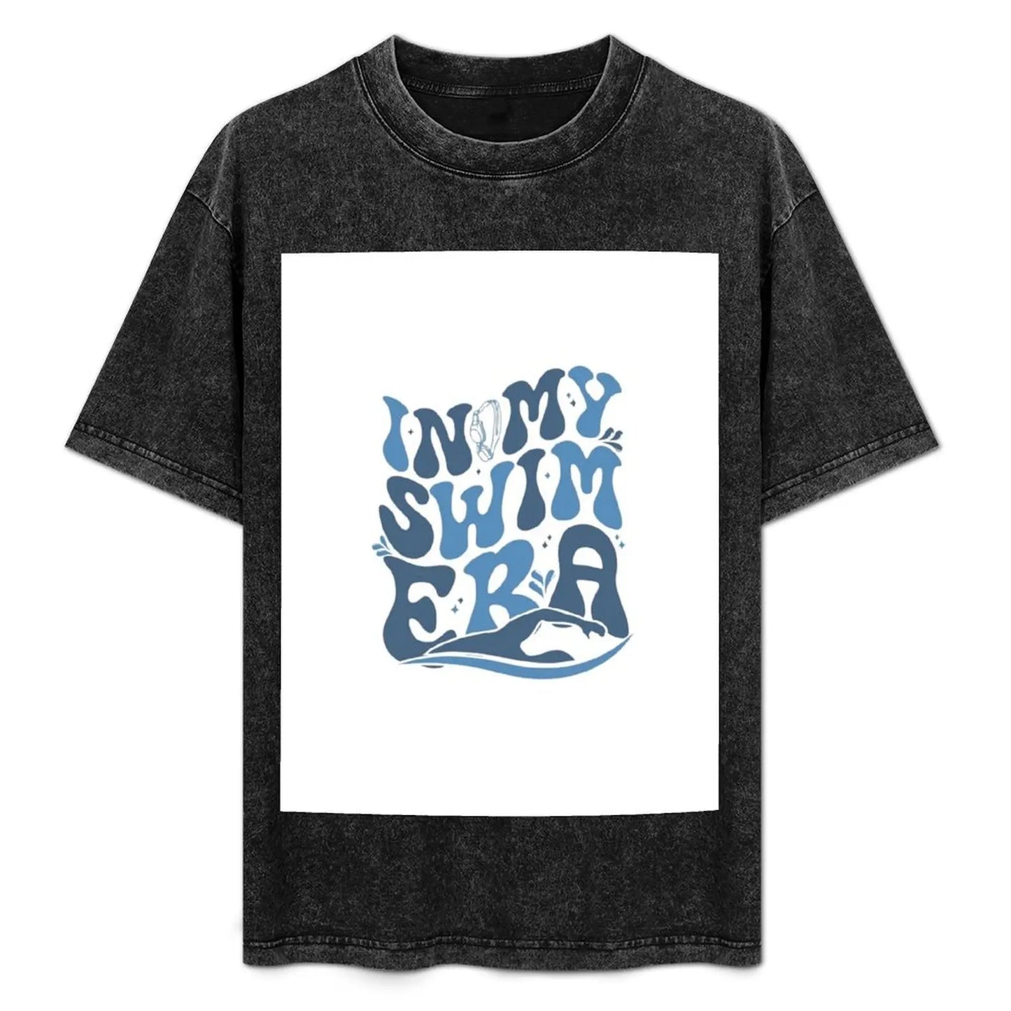 In My Swim Era T-Shirt cheap stuff cotton man t-shirts blanks anime tshirt men clothings