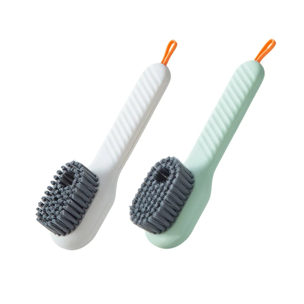 Automatic Liquid Adding Cleaning Brush Gadget Set Multifunctional Liquid Shoe Brush Household Soft Bristle Cleaning Brush Kit