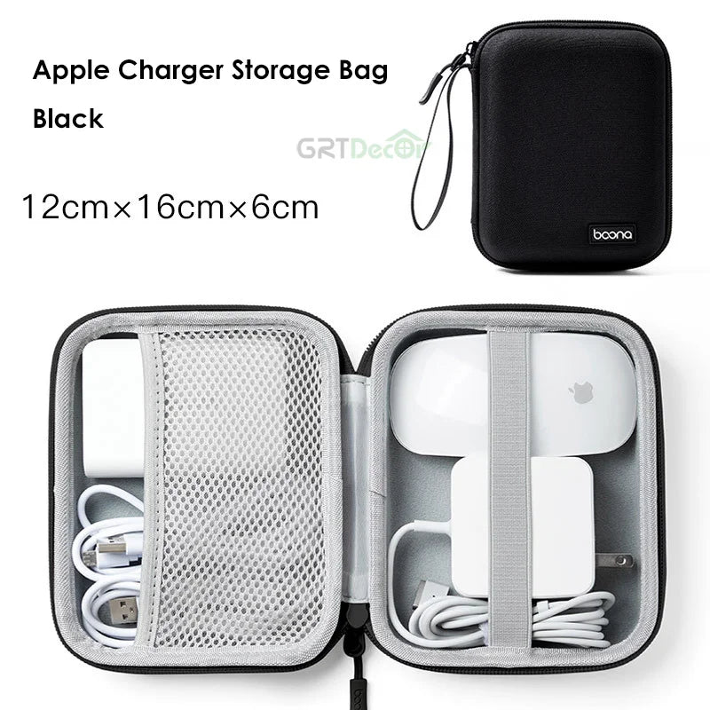 Hot Sale Waterproof Hard Shell Digital Gadgets Storage Bag Travel Organizer for Electronics Accessories HDD Earphone Storage Box