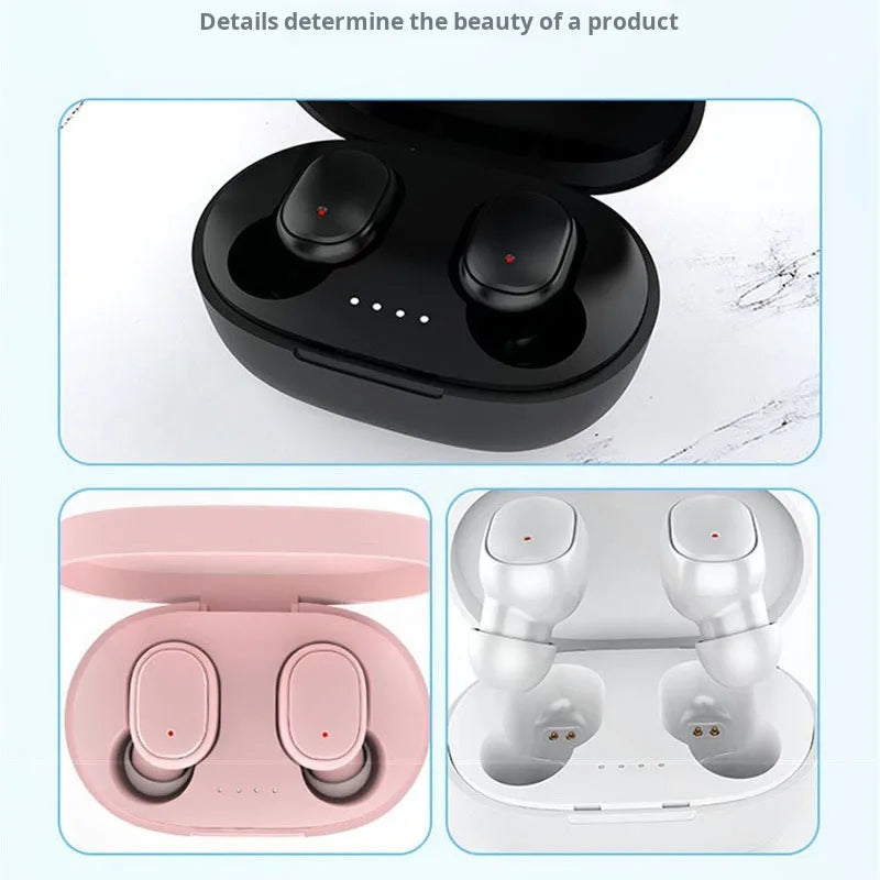 Original XIAOMI A6S Wireless Earphone TWS Bluetooth Headset HiFi Music Headphone Noise Reduction Earbuds Sport Game with Mic