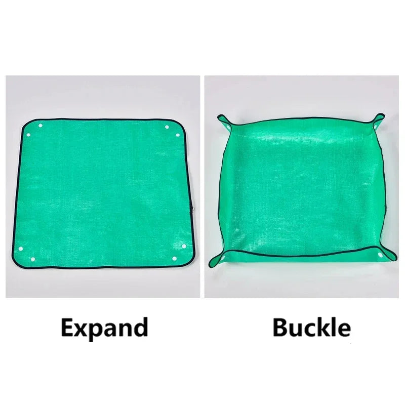 Home Gardening Supplies Planting Mat Potting Pad Foldable Garden Plant Flower Pot Reusable Transplanting Waterproof Mats