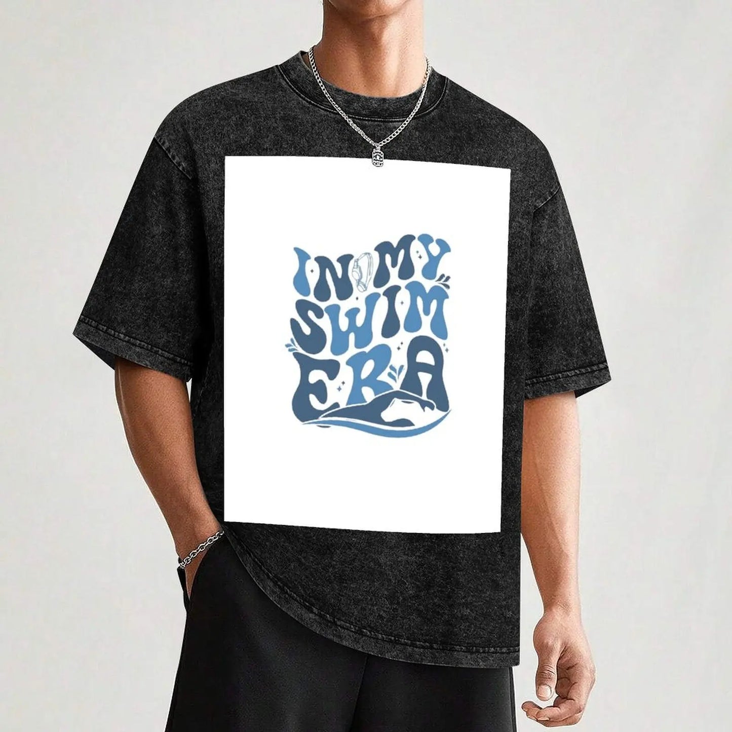 In My Swim Era T-Shirt cheap stuff cotton man t-shirts blanks anime tshirt men clothings