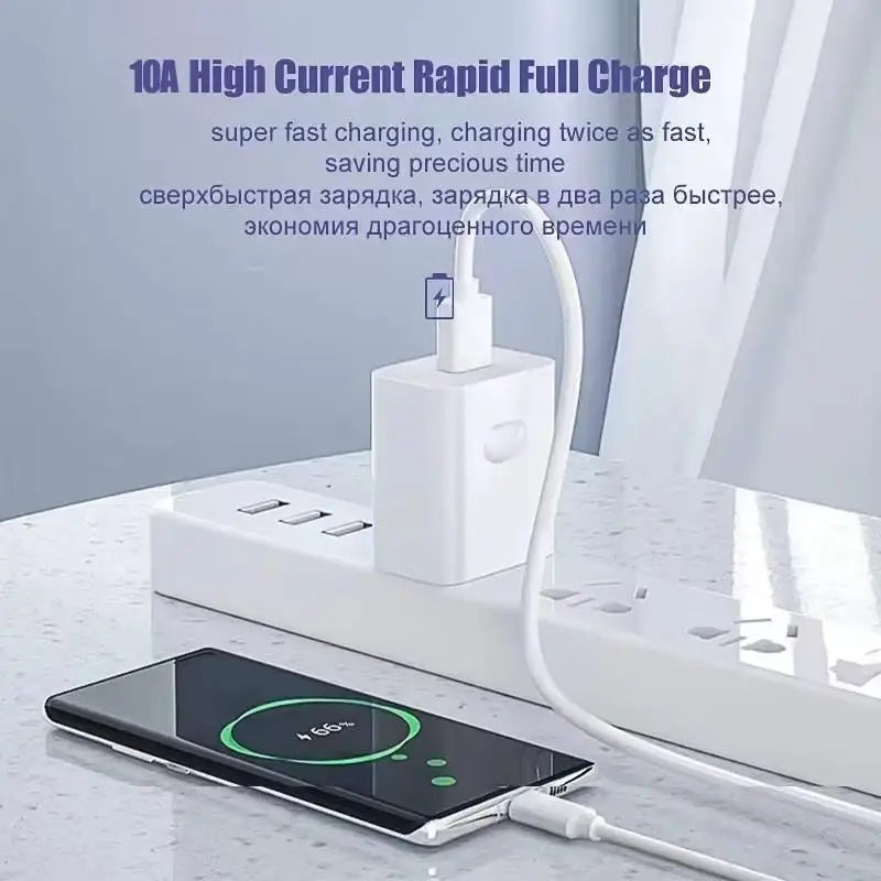 3PCS Type C Super Fast Charging Cable Data Cord For Samsung Huawei Xiaomi Redmi Quick Charing USB C Cables