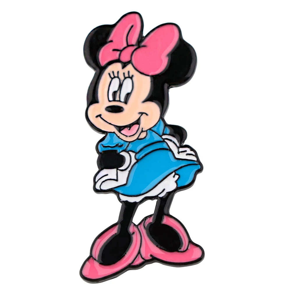 YQ556 Mickey Mouse Enamel Pin Funny Brooch Cartoons Badge for Bags Jeans Hoodies Denim Lapel Pin Jewelry Kids Best Gift