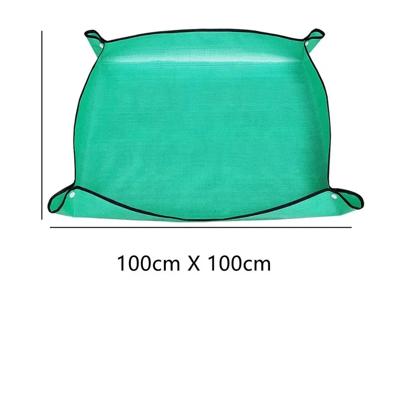 Home Gardening Supplies Planting Mat Potting Pad Foldable Garden Plant Flower Pot Reusable Transplanting Waterproof Mats