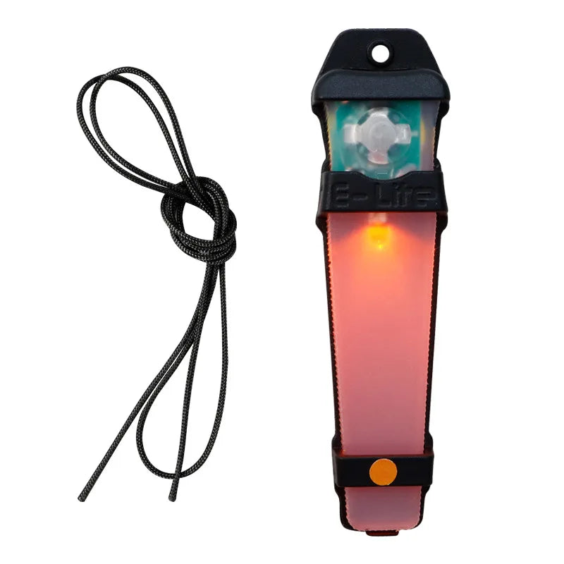 BOOIU Tactical FMA Helmet Safety Flashing Light IR Strobe Waterproof Outdoor Equipment Survival Signal Light Hiking Cycling Lamp