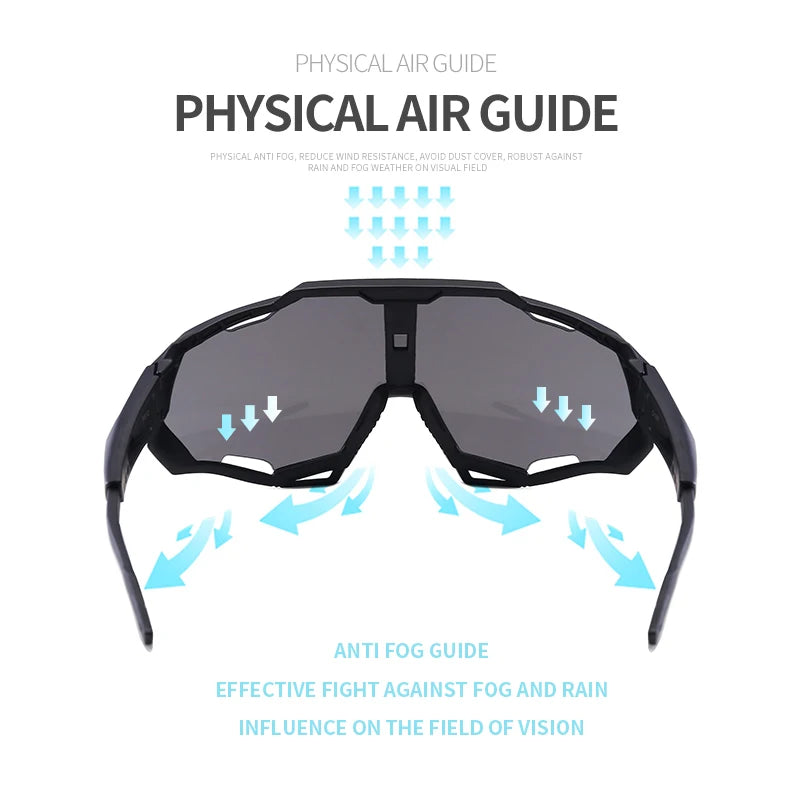 New UV400 Cycling Sunglasses For Men Women Outdoor Sports Running Fishing Eyewear Mountain Road Bike Goggles Bicycle Equipment