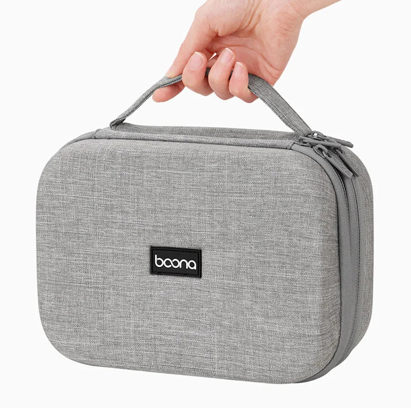 Hot Sale Waterproof Hard Shell Digital Gadgets Storage Bag Travel Organizer for Electronics Accessories HDD Earphone Storage Box