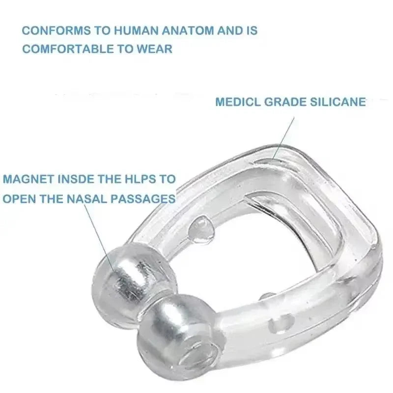 Anti Snoring Corrector Snore Prevention Gadget Womens Anti Snore Device Snore Elimination Nose Clip Mens Sleep Night