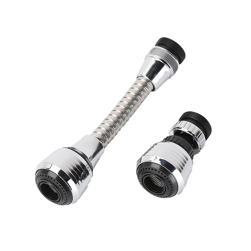 360 ° Adjustment Kitchen Sink Faucet Extender Filter Spray Dual-mode Water-saving Pressurizer for Household Bathroom Gadget