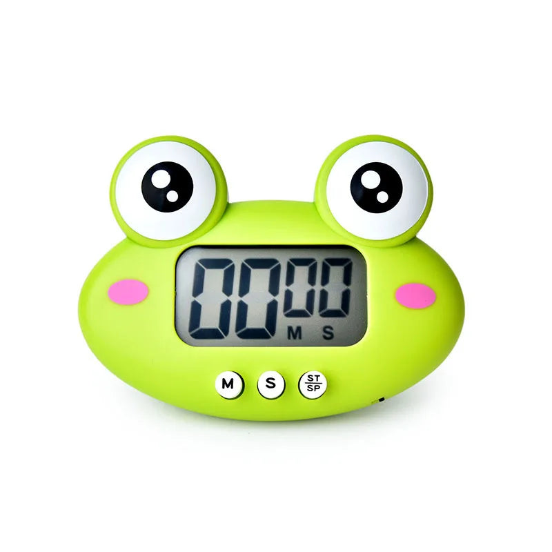 NEW Cute Frogs Kitchen Electronic Digital Timer 1-99 Minutes Cooking Study Work Timer Reminder For Shop Home Kitchen Gadget Gift