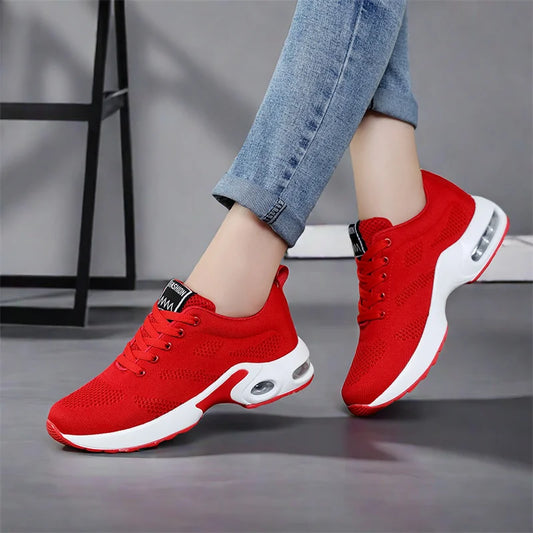 Teens Luxury Sneakers Woman Airy Platform Shoe Tennis Luxury Brand 2024 Women's Shoes 2024 Summer Tenos Women's Slip-On Tennis